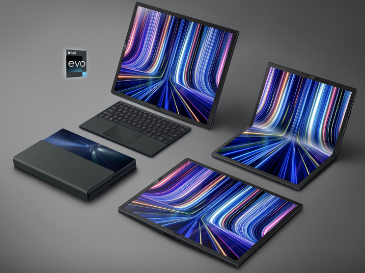 접는 노트북, 폴더블 노트북 젠북 17 Fold OLED 출시