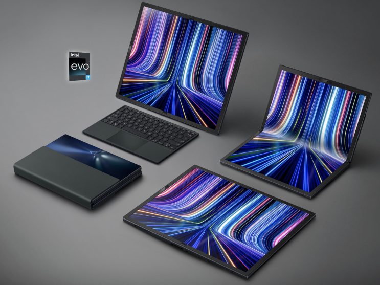  접는 노트북, 폴더블 노트북 젠북 17 Fold OLED 출시