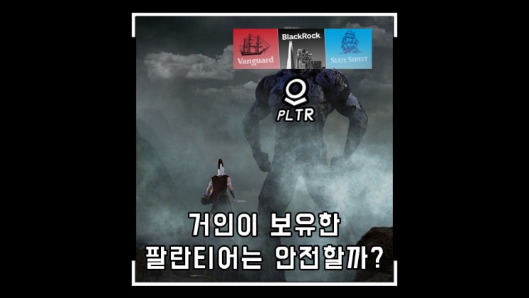  팔란티어, 전 세계 1,2,3위 자산운용사가 꽉 잡고있다고!!! (기관투자자 근황)