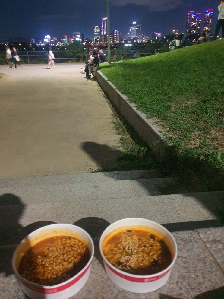  가을 주말밤, 한강나들이 내가 첫 밤운전해서 다녀왔다!!