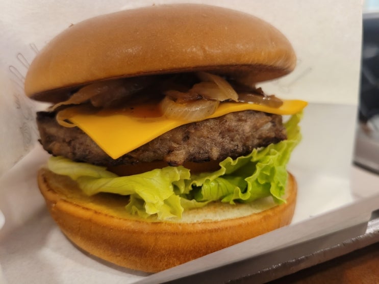  [고속터미널 모스버거] 호남선 모스버거 소개합니당! 모스버거 맛있거든요 와규치즈버거,새우카츠버거,블랙페퍼치킨후기