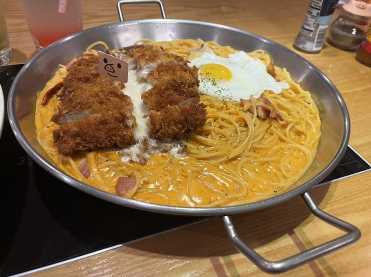  [수원/인계동] 돈까스상회 수원인계점 ㅣ 파스타 위에 돈까스? 이거 좀.. 신박한걸?