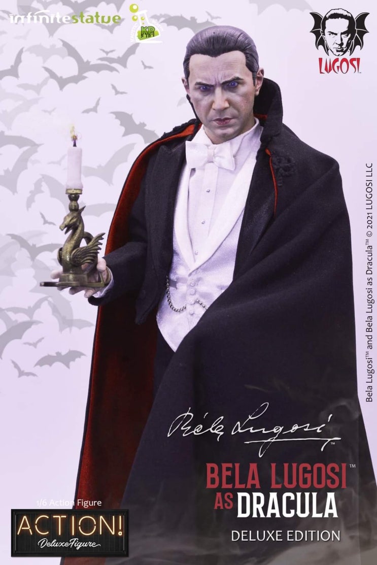  [출시 소식] 『Infinite Statue & Kaustic Plastik』1/6 Bela Lugosi as Dracula 액션 피규어 버전 (드라큘라 1931 , 벨라 루고시)