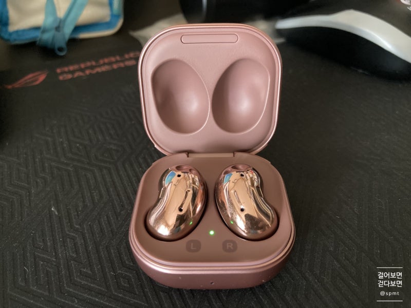 갤럭시 버즈 라이브 맥북프로 블루투스 연결 (Galaxy Buds Live SM-R180, Pairing)