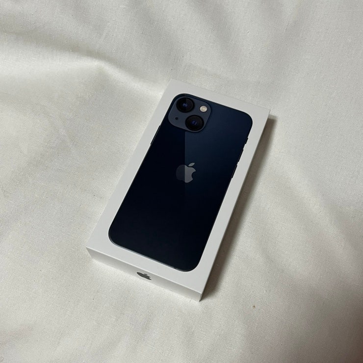 아이폰 미니 13 블랙 / 미드나이트 iphone mini13 찐 리뷰