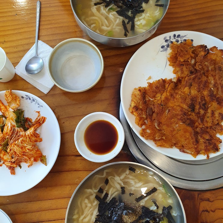 청주 성안길 맛집 안면도 전통손칼국수 먹어봤어요