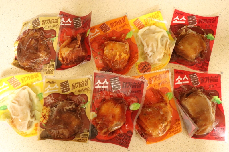 냉동 닭가슴살 랭킹닭컴 소스통닭가슴살 맛있닭