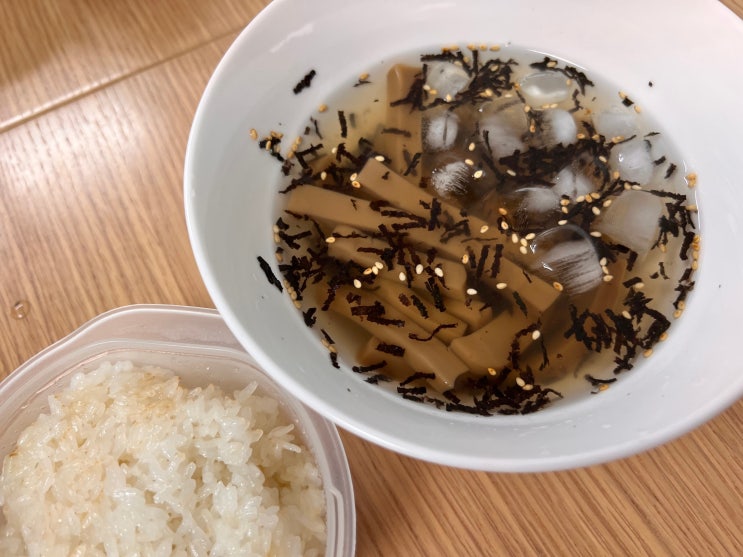  풀무원 도토리 묵채냉국 밀키트