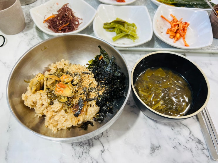  울릉도 가볼만한 곳 명가식당 따개비밥 울릉도 맛집추천