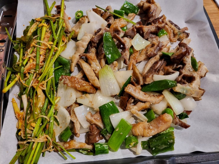  하남시청역맛집 하남도래홍막창 직화구이 소주한잔️