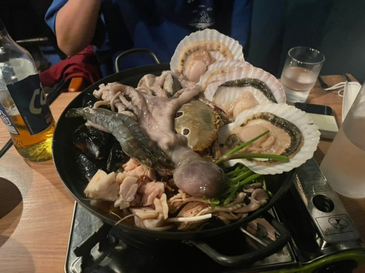  부산 서면 전리단길 이자카야 맛집 : 동행길 모듬해물나베
