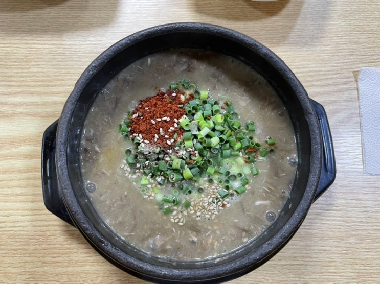 [내돈내산] 제주공항 특이한 육개장 맛집 우진해장국 리뷰️