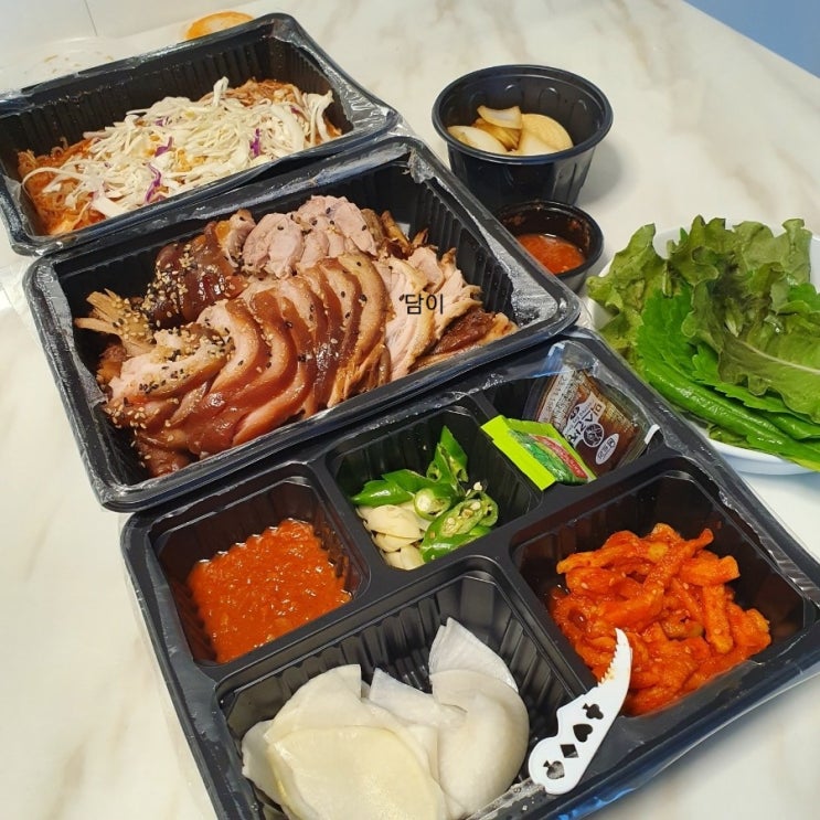  대구 남구 족발 대명동 족발 배달 맛집 '채울온족'