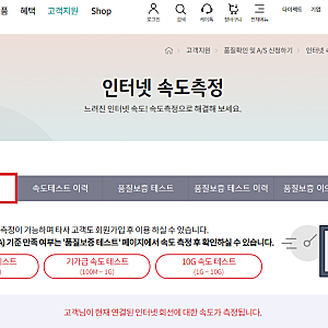한국전산원 처럼 인터넷 속도 측정 하는 사이트 (kt, sk, LG U+, NIA, 벤치비, FAST.com)