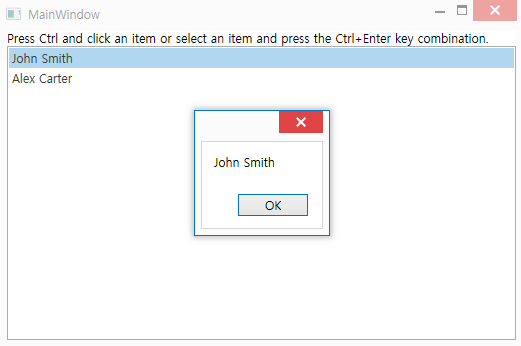  [WPF_DevExpress] Behavior 03.EventToCommand