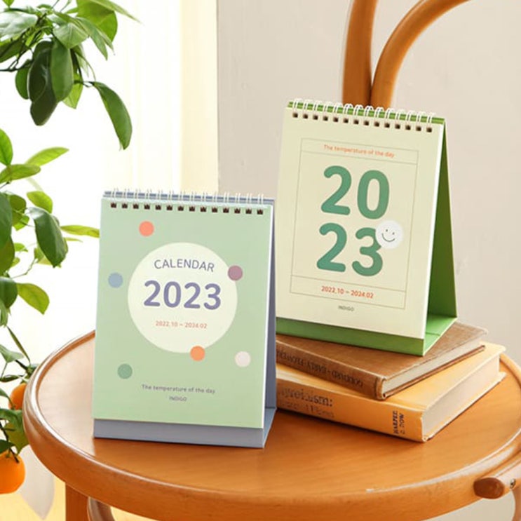  2023 오늘의 온도 탁상 달력 데스크 캘린더
