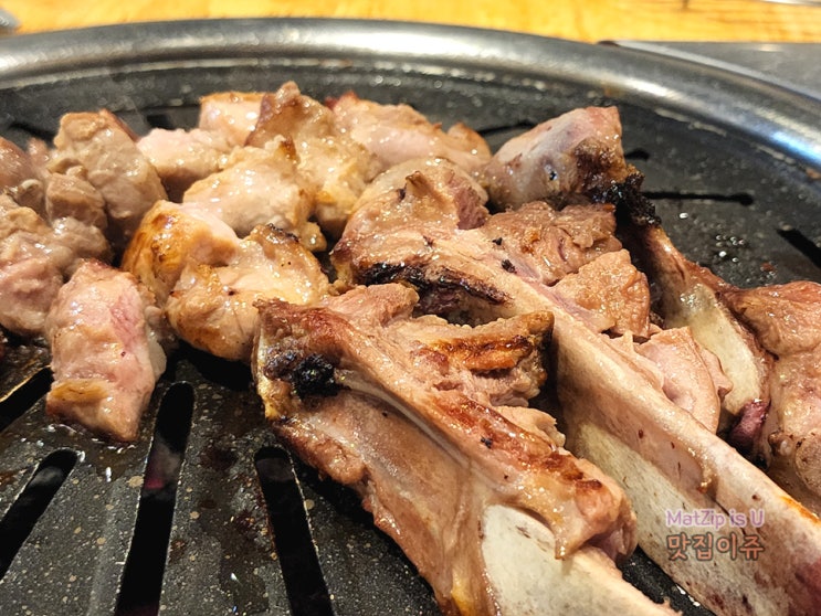  제주연동 흑돼지 통갈비구이 맛집 제주섬돈 후기