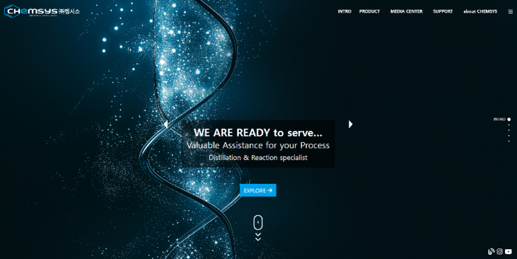  켐시스_CHEMSYS_홈페이지 오픈