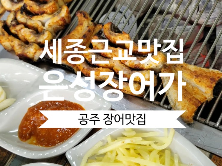  세종근교맛집 은성장어가 구워주는 공주 장어맛집 인정