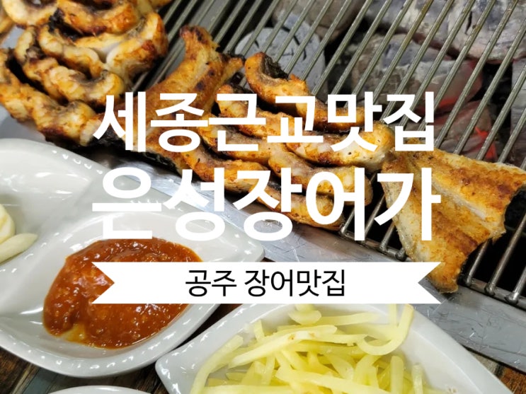 세종근교맛집 은성장어가 구워주는 공주 장어맛집 인정