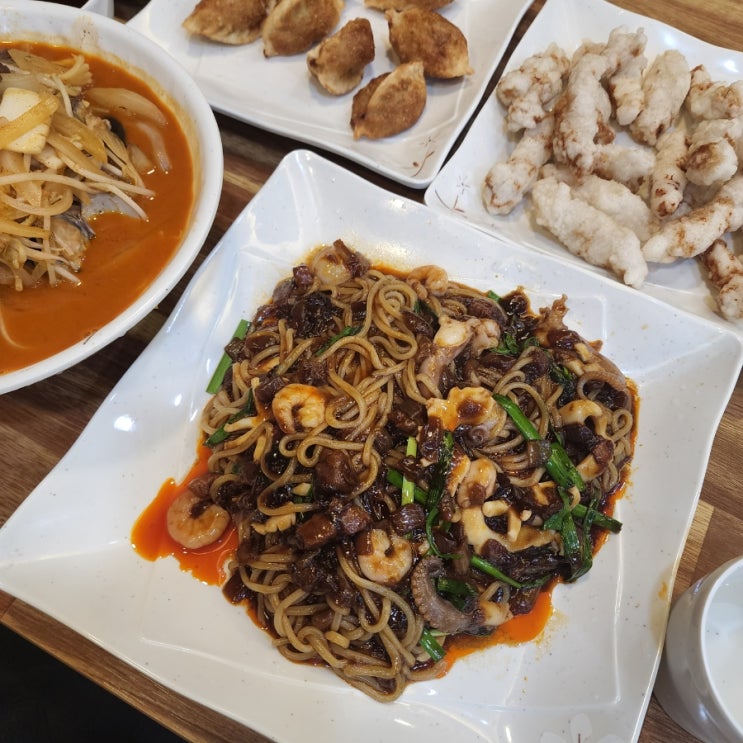  [고색동 중식당] 수원 고색역 근처 깔끔한 중국요리 전문점 '중식일프로 본점' 차돌짬뽕, 1인쟁반짜장, 탕수육, 군만두 후기