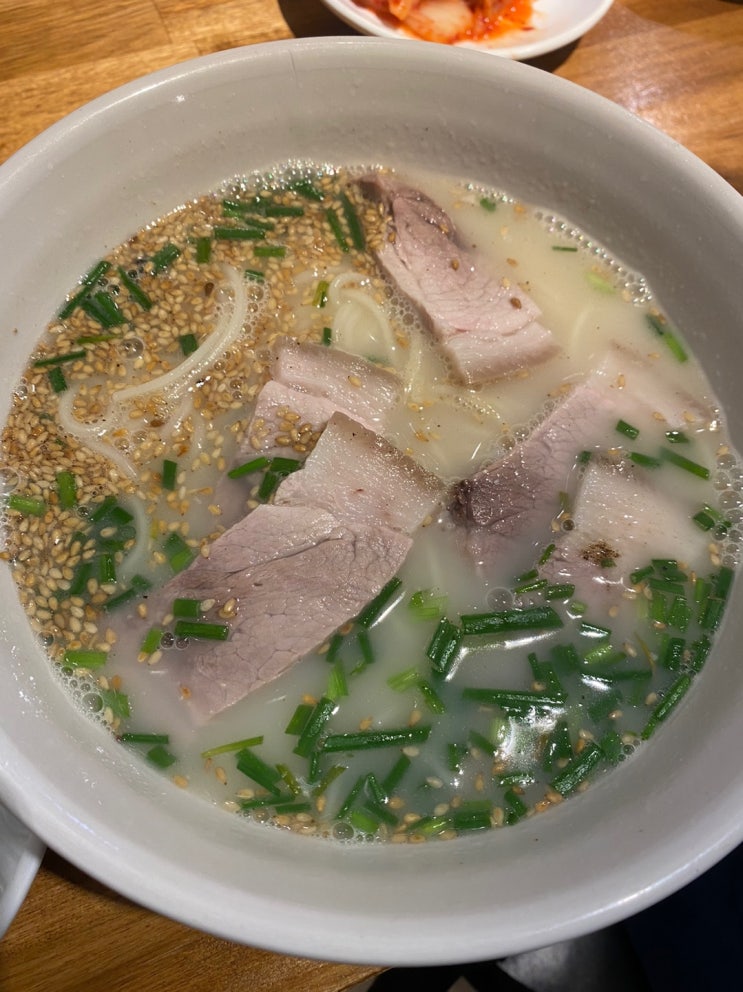  서울에서 제주도 고기국수를 맛보는 방법! 군자역 고기국수 맛집, 올래상회