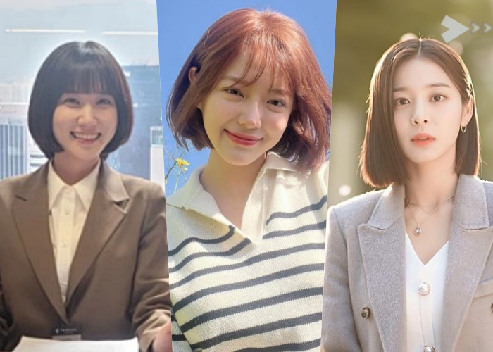 2022 여자 단발 스타일 박은빈 김세정 설인아 연예인 단발병 유발자