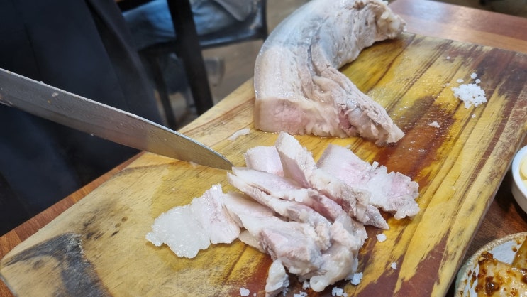  제주 서귀포 천짓골식당 - 돔베고기(수육) 진짜 맛있는 곳.