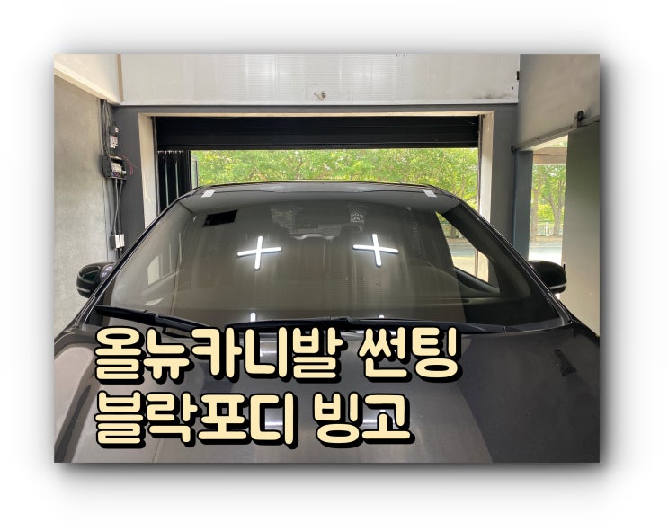 올 뉴 카니발 블락포디 빙고 썬팅 / 양산 썬팅 양산 신기동 북부동 썬팅 신차 패키지 전문점