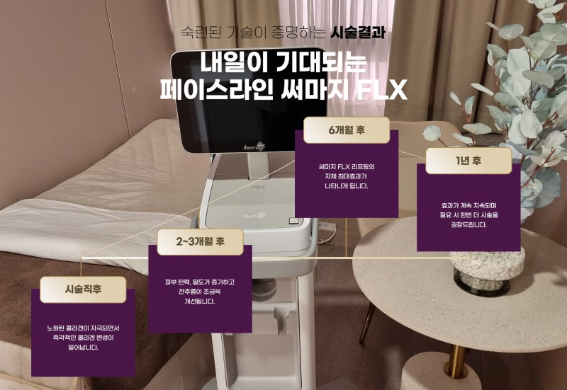 세종피부과 써마지 FLX 효과와 지속시간은?