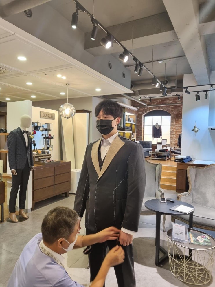  [예복 가봉] 청담보헨 랭커스터 비스포크 예복 가봉 후기