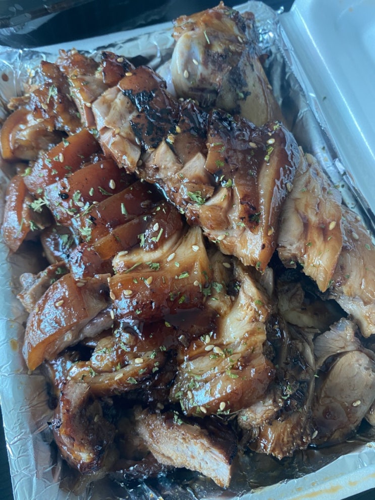  안산 월피동 족발 양념 맛집 바베큐킹
