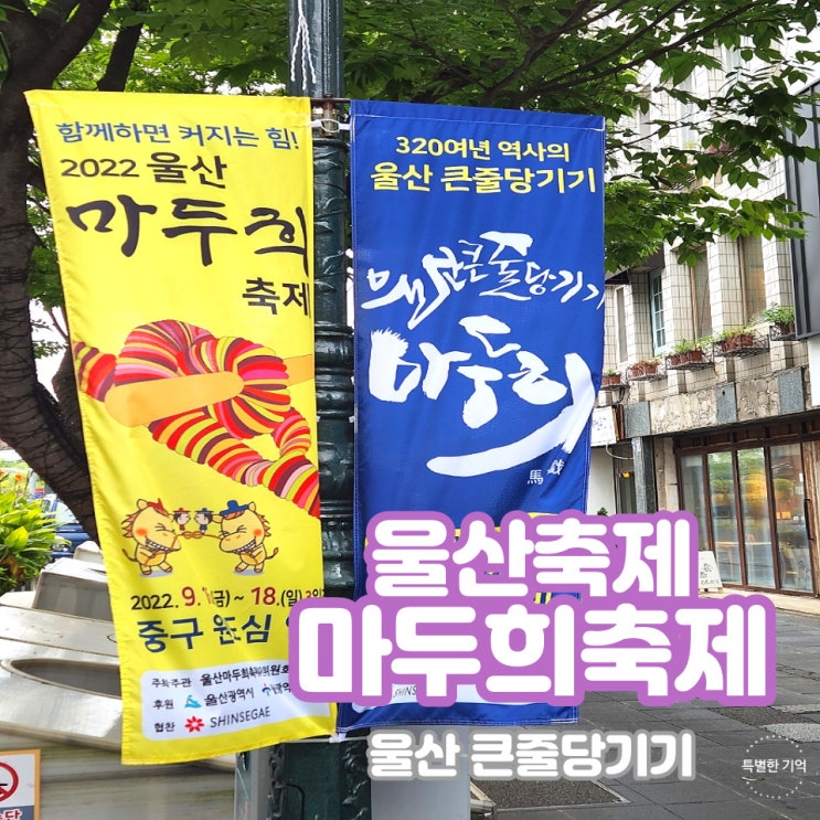 울산 마두희 축제, 오랜 전통이 있는 줄다리기?
