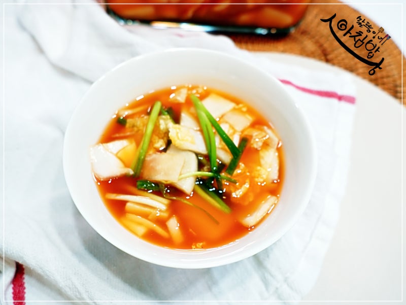나박김치, 물김치, 나박물김치 맛있게 담그는법 만드는법