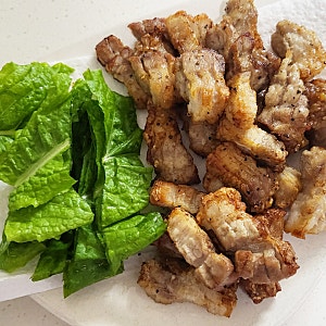 벌집 삼겹살 에어프라이어 조리하기 에어프라이기 조리시간
