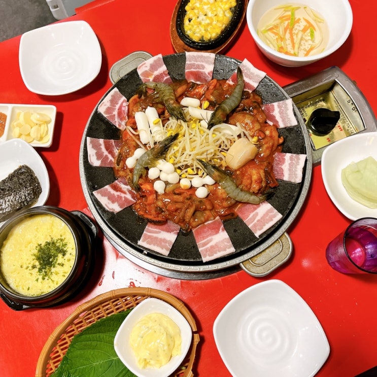  노원역 맛집 신화쭈꾸미 노원점 매콤했던 상계 백병원 식당