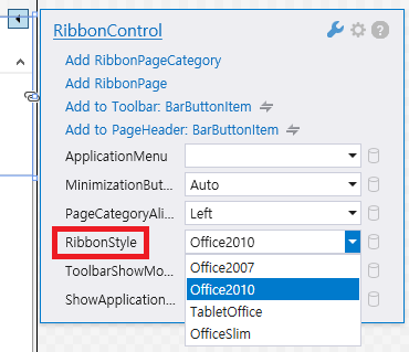  [WPF_DevExpress] RibbonControl