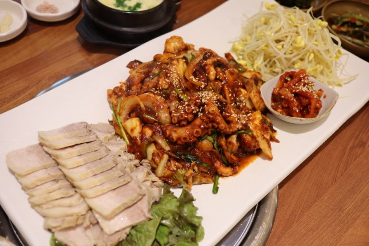  울산 호계 낙지보쌈 맛집 정말 맛있었던 아씨부뚜막