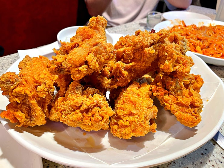  인천 부평 치킨 더 레드락 치맥 골뱅이무침 찐 맛집