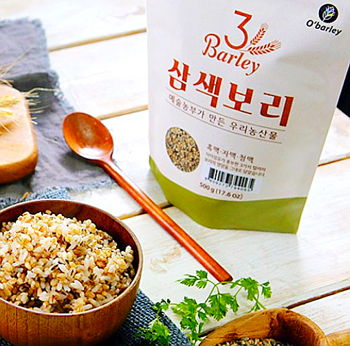  고창 햇삼색보리/흑맥,자맥,청맥