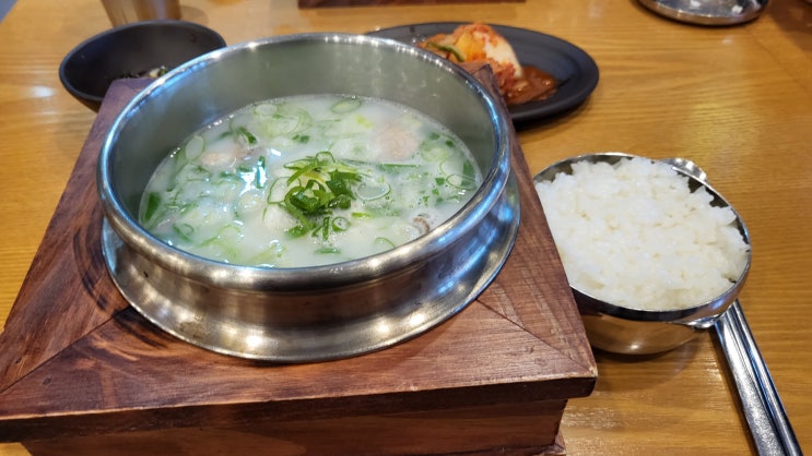 안양 맛집 안양일번가 백종원 인생 설렁탕 한식 국밥 맛집 식사 후기