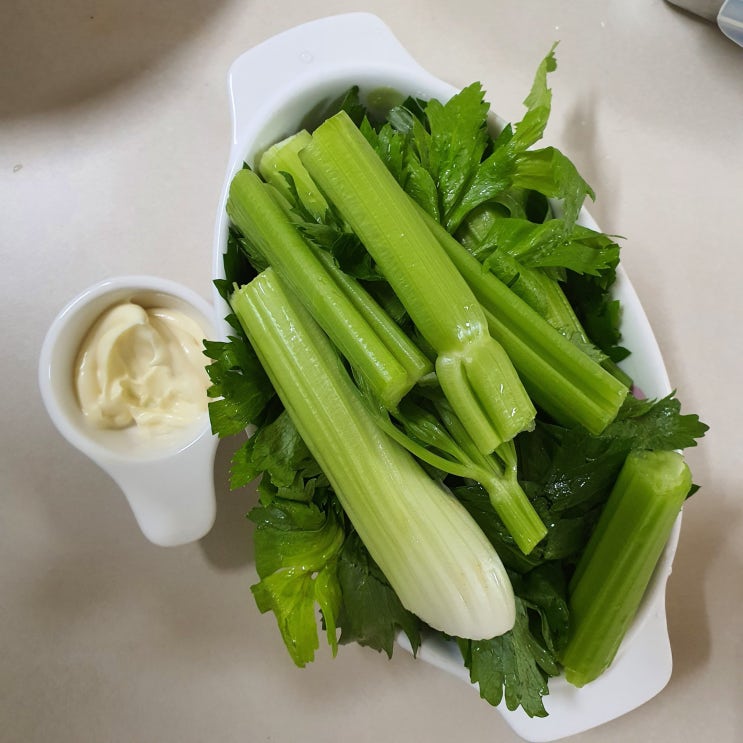  샐러리 효능 및 칼로리 다이어트에 효과적 이래요.