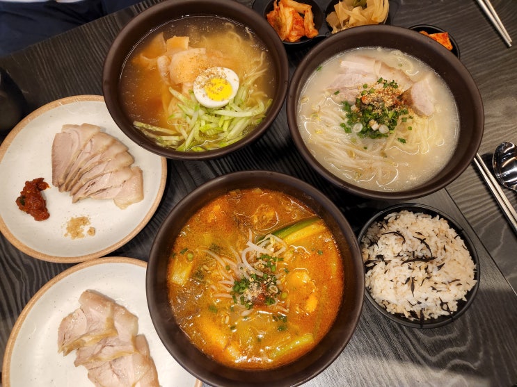  세종 제주면장, 어진동 세종청사 맛집 고기국수