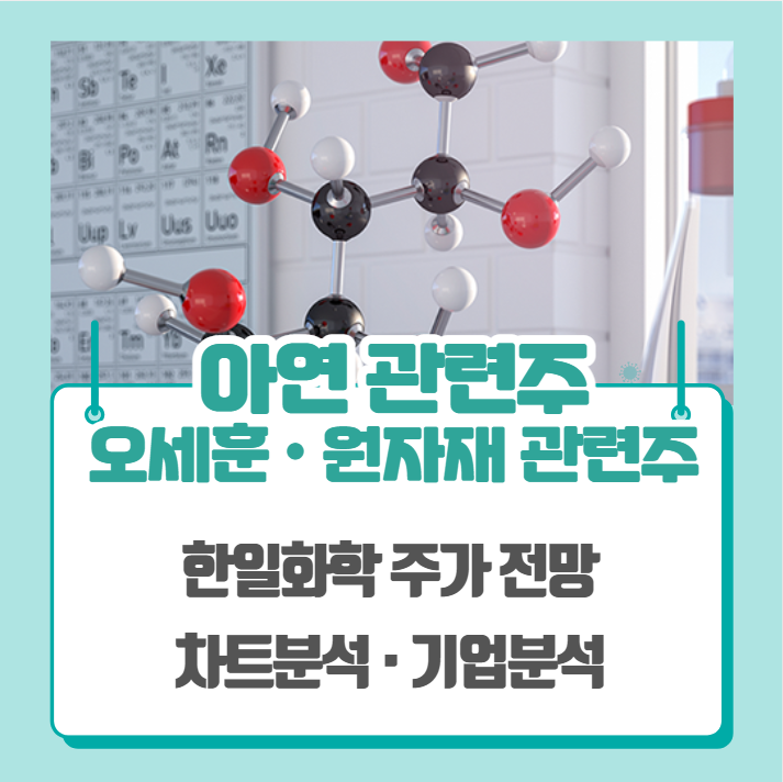  아연 관련주, 오세훈 관련주, 원자재 관련주 (한일화학 주가 차트분석)