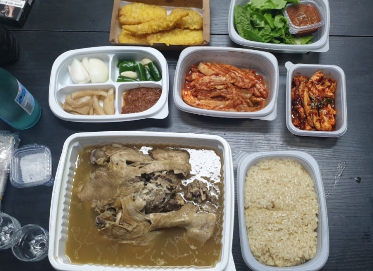  진해 유명한 백숙맛집 <마천산장> 배달도 하네?