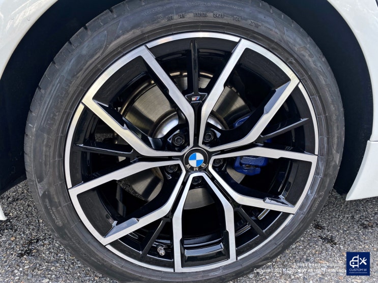 BMW 530i 845M 다이아몬드 컷팅 휠수리 휠복원