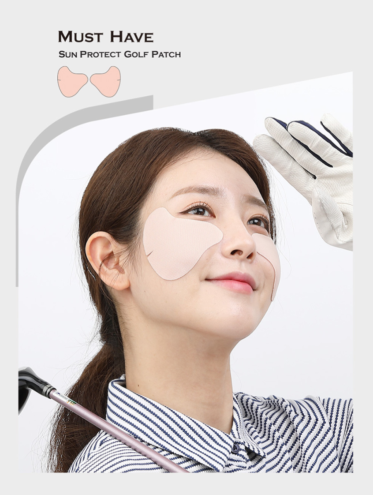  트렌드의 중심에 있는 골퍼들을 위한 자외선 차단 골프패치 상세페이지 만들기