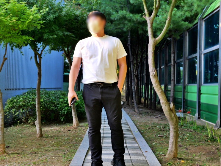  유피라운지 남자머슬핏반팔 운동복 원단이 좋아