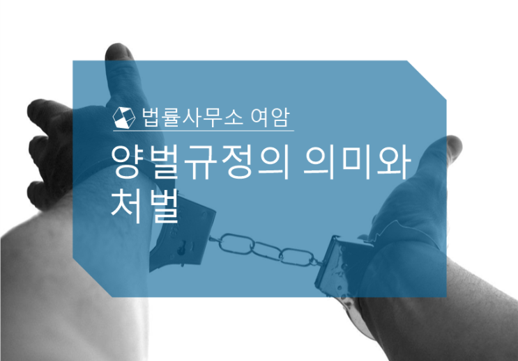  양벌규정의 의미와 처벌