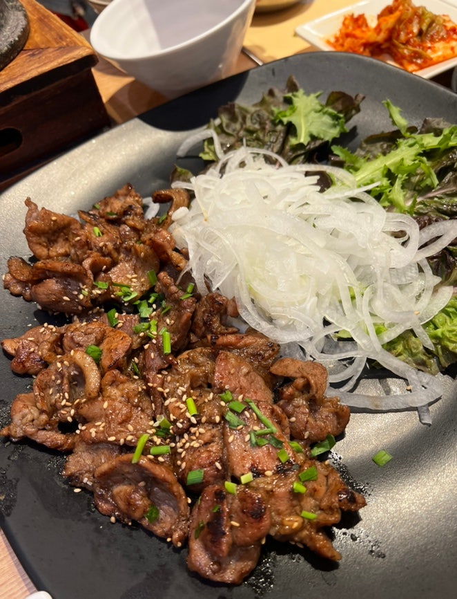  삼척쏠비치 일미담- 아이들과 돼지불고기와 고등어구이 뿌시기